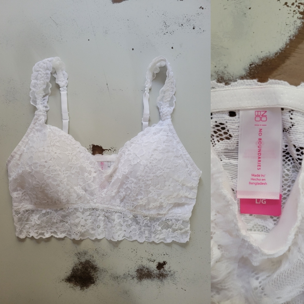 White Lace Bralette